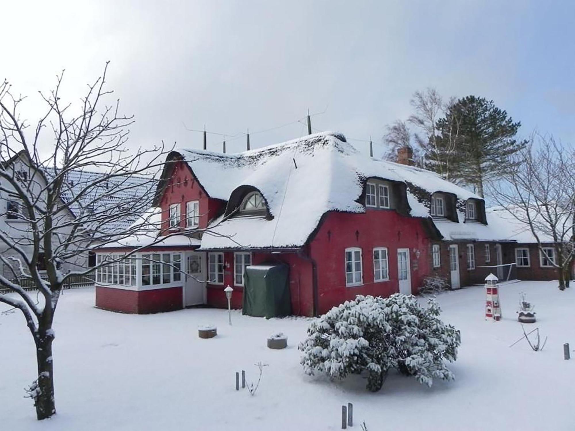 Hues Sanskiin Ferienwohnung *Aawerkant* Suddorf Exterior foto